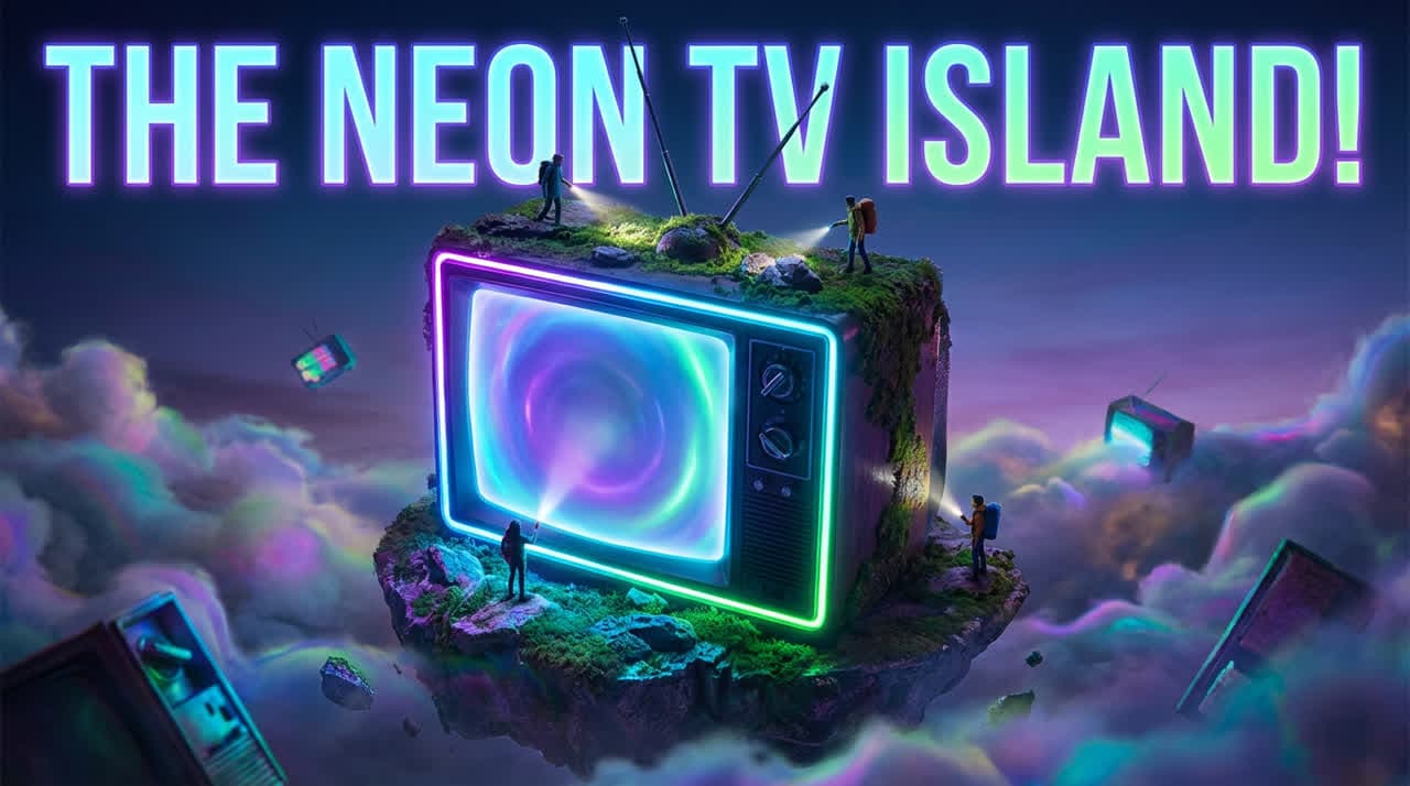 AI Image: A surreal floating