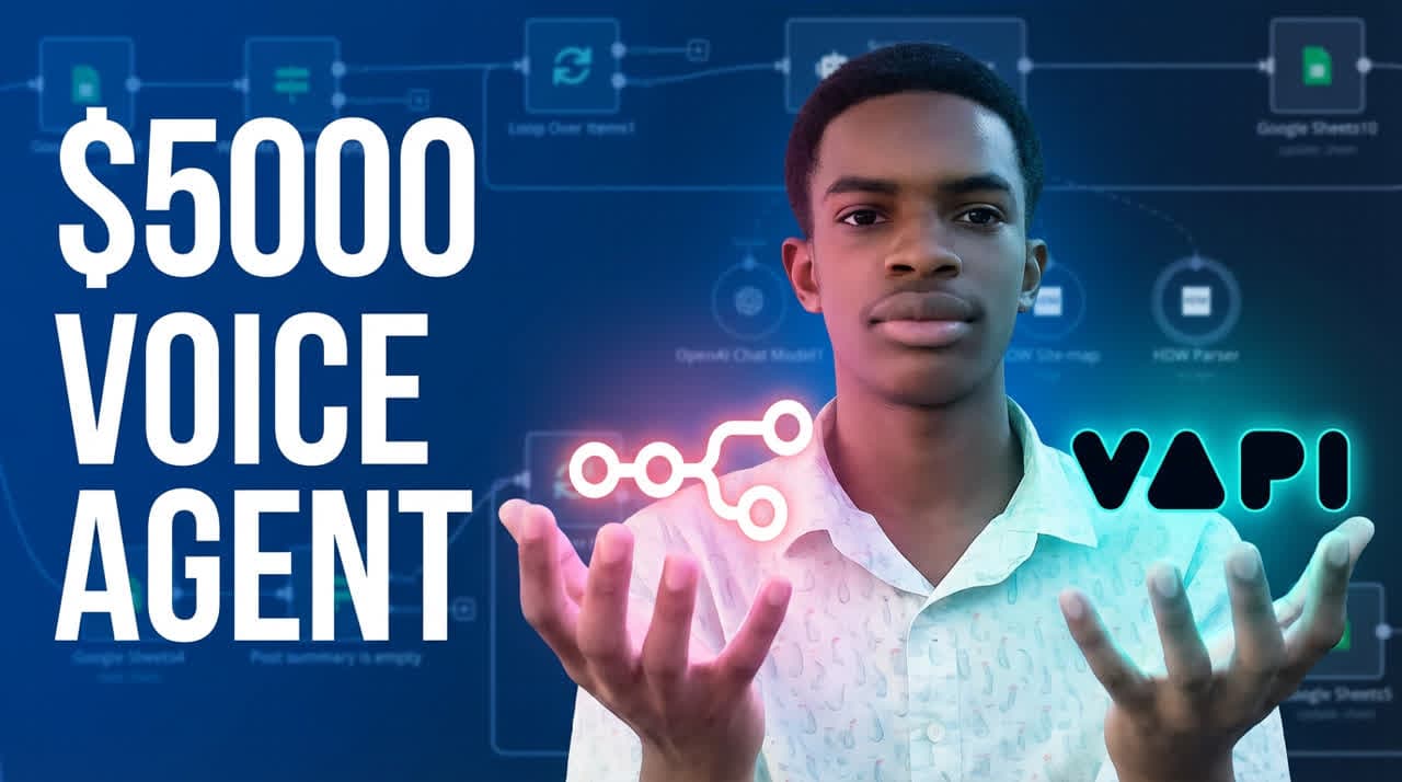 Youtube Thumbnail: A confident young