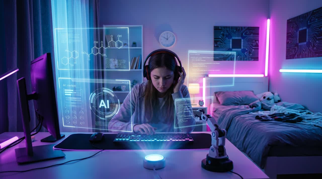 AI Image: “A high school