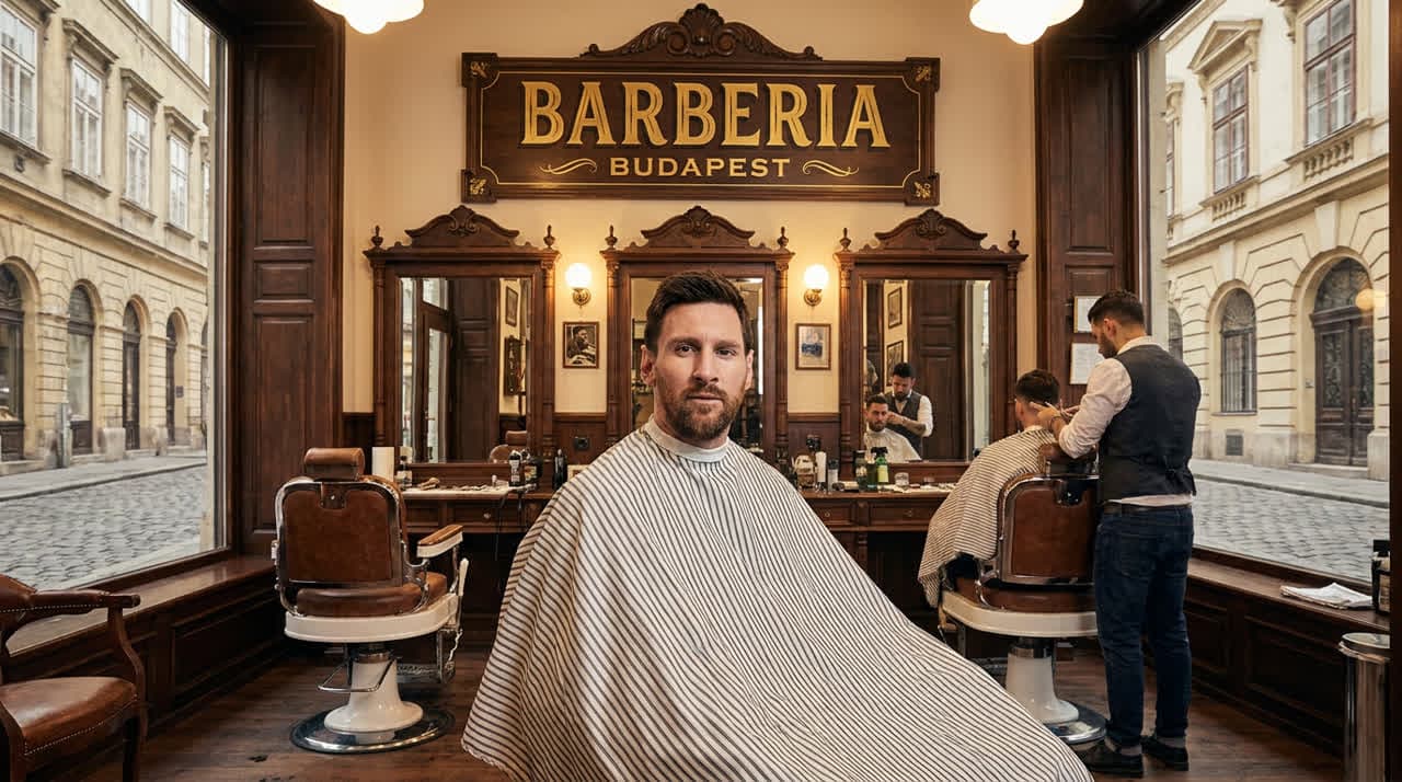 AI Image: barberiabudapest