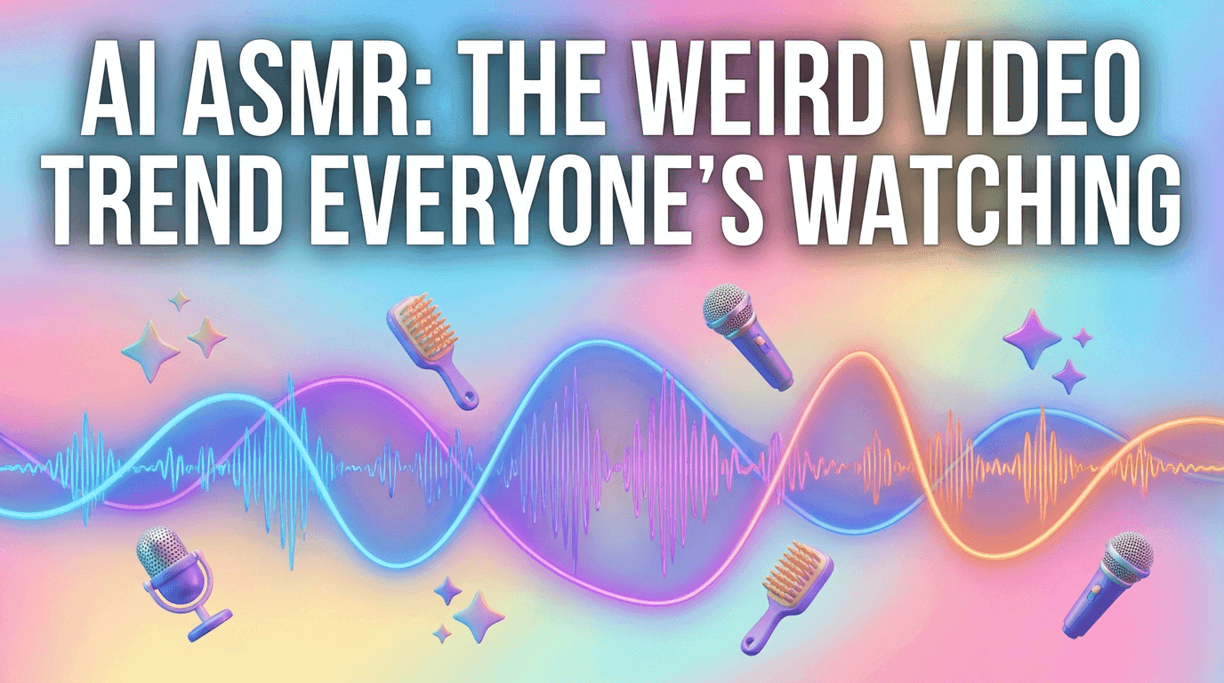 How to Make the AI ASMR Videos Everyone’s Watching