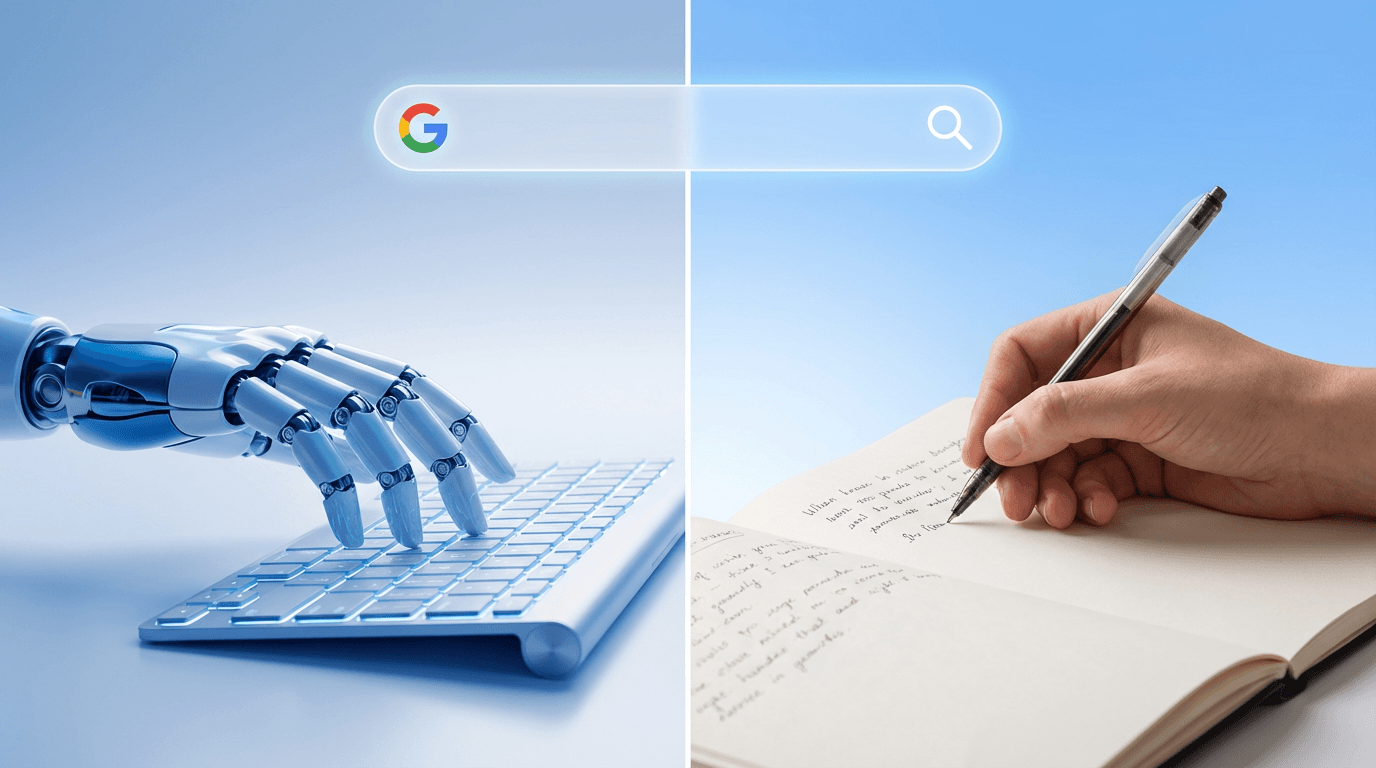 AI vs Human Content: What Google Actually Prefers in 2026