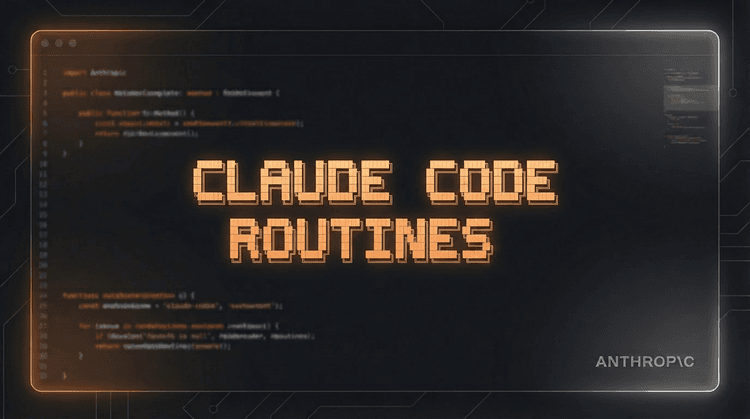 Claude Code Routines Explained: Your AI Now Works While You Sleep ...