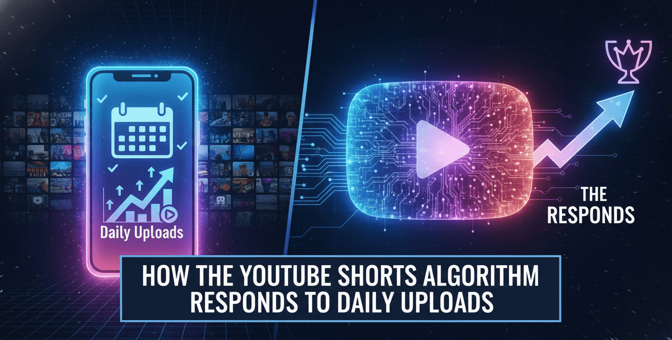 How YouTube Shorts Algorithm Responds to Daily Uploads