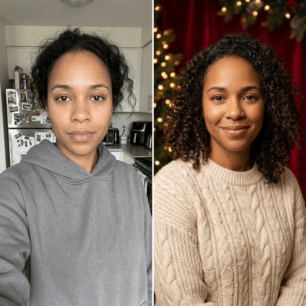 ai-christmas-photoshoot-prompts-holiday-portraits-2026-before-after.png