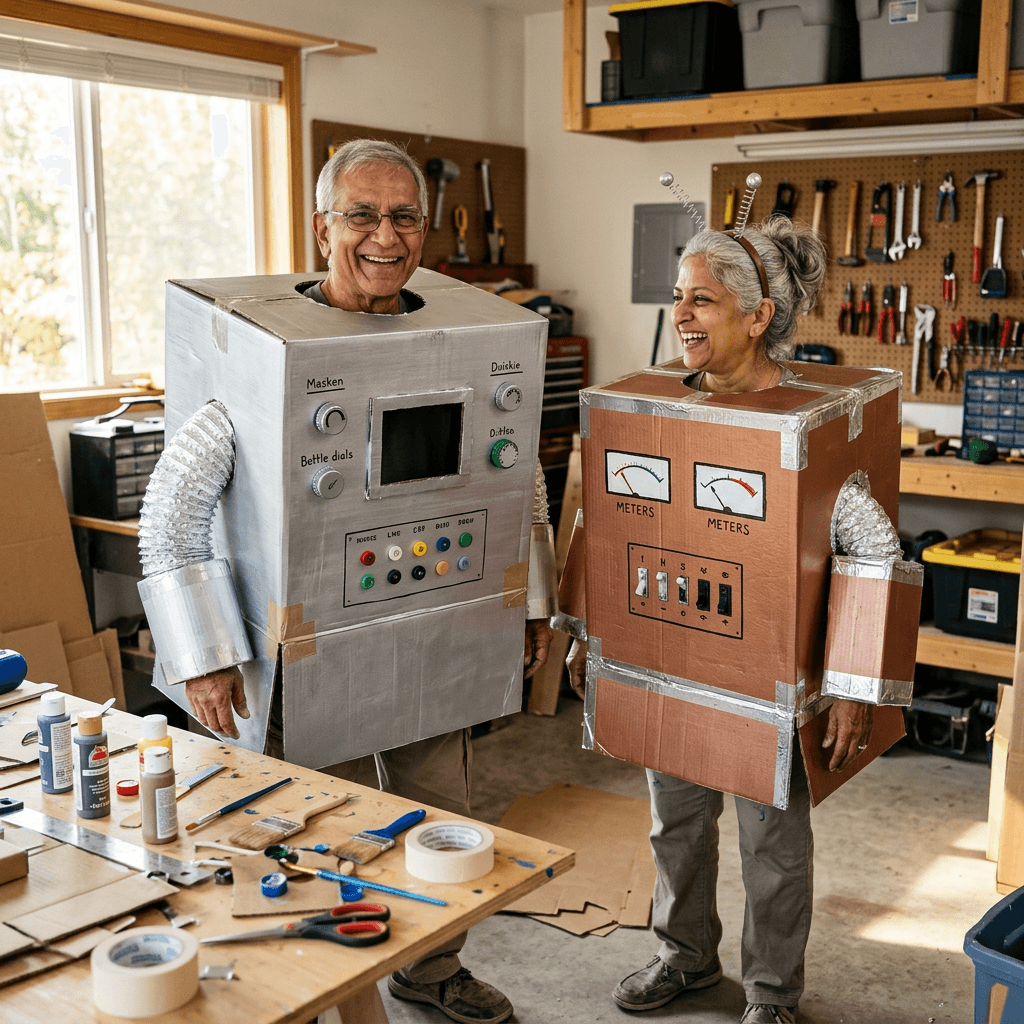 ai-couple-halloween-costume-prompts-2026-cardboard-robot-couple.png