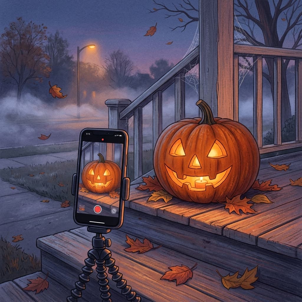 20 AI Halloween Video Prompts for YouTube Shorts and TikTok (Copy & Paste 2026)