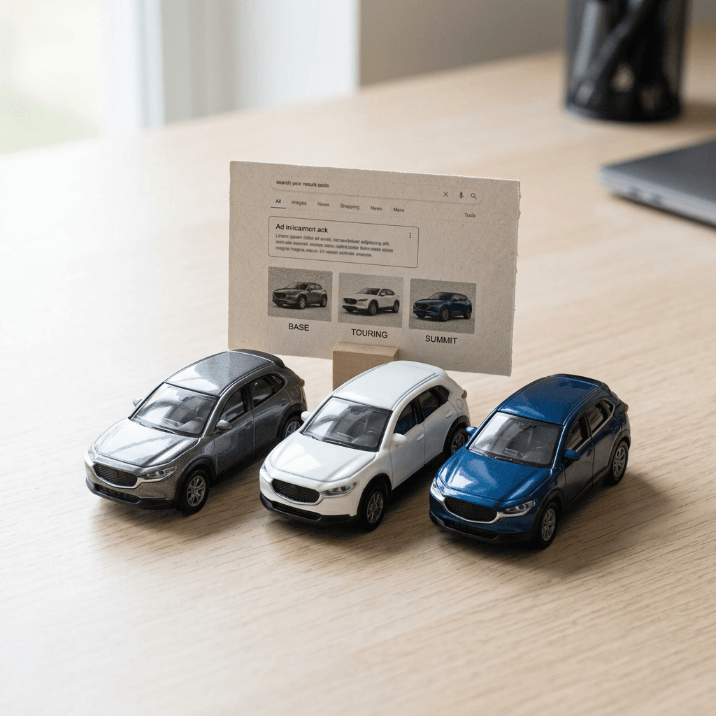Google Ads Vehicle Top Ads: Automotive Model Feeds on Search (2026)