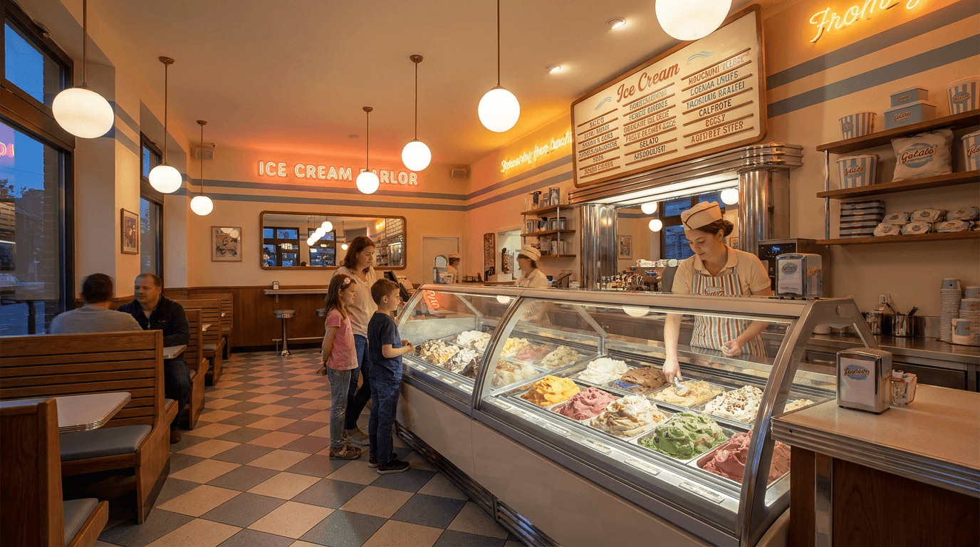 AI Prompts for Ice Cream & Frozen Dessert Brand Content: 15 Crave-Worthy Visuals (Copy & Paste)
