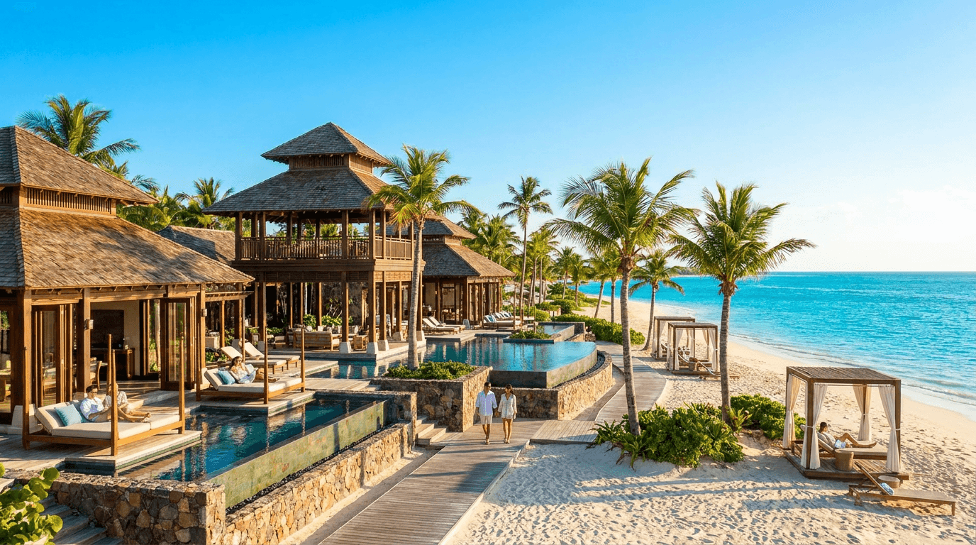 AI Prompts for Luxury Resort Photography: 15 Travel Visuals (Copy & Paste)