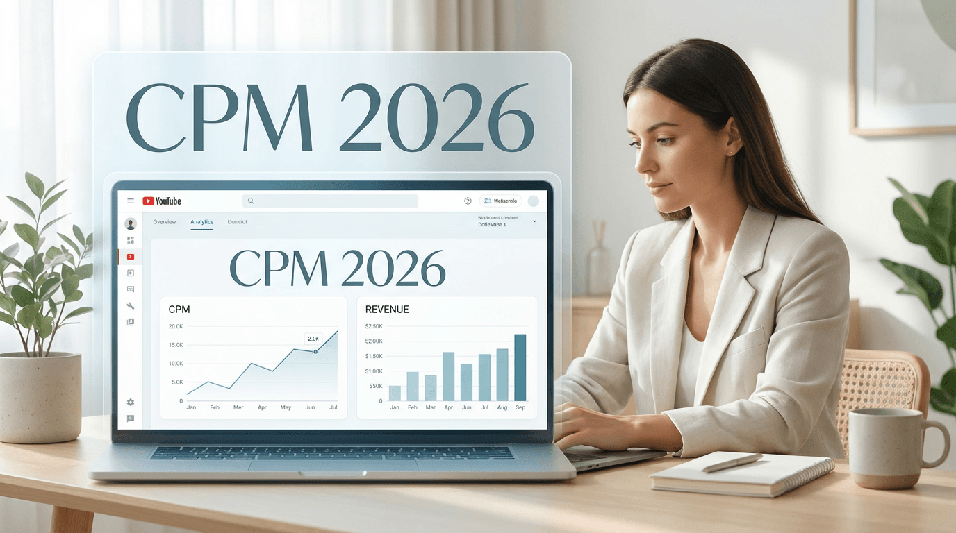 YouTube CPM Rates by Niche 2026: How Much Do YouTubers Actually Earn?