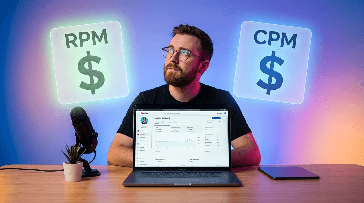 YouTube RPM vs CPM: What Creators Actually Earn in 2026